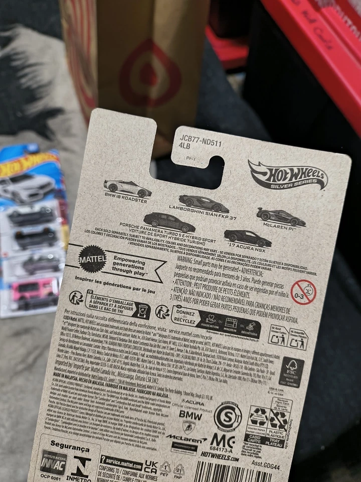 Hot Wheels 2024 Hybrid Speed Silver Series Naranja Lamborghini Sian FKP 37 Nuevo Foto 3 de 3