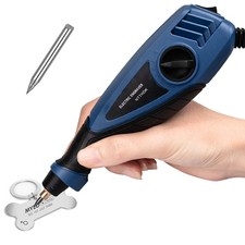 25W Engraving Pen, 6 Speed Power Tool, Handheld Engraver Pen Blue