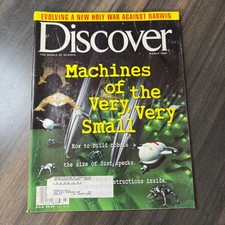 Discover Magazine The World of Science March 1998 Machines of the Small Robots