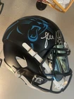 Luke Kuechly Signed Carolina Panthers replica helmet  Beckett cert