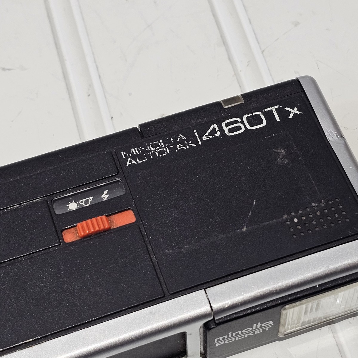 Vintage MINOLTA Pocket Autopak 460Tx Pocket Size Film Camera Made