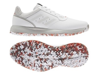 Adidas S2G Leder Golf Turnschuhe Sneaker Schuhe (FX4333) Weiß Größe UK 7 & 7,5