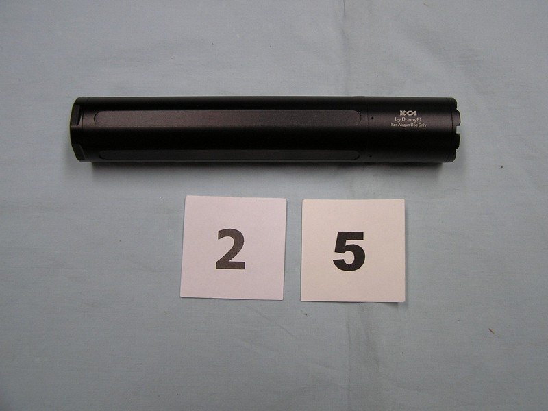 Donnie FL 25 Caliber Koi Airgun Moderator