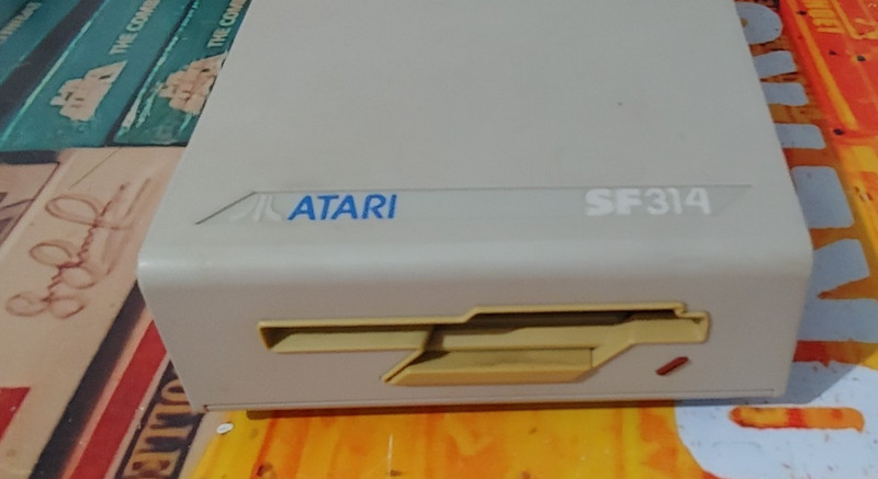 Atari SF 314 External Drive for the ST Faulty (260, 520, 1040) 054