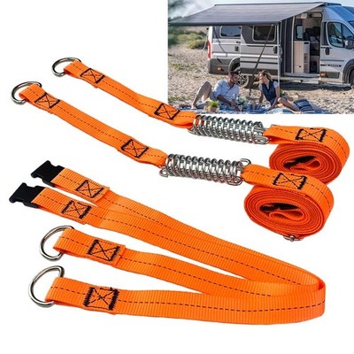 Awning Tie Down Kit Type S Black Fit For Fiamma F35 F45 F65 Caravan Motorhome UK