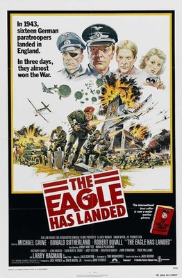 The Eagle Has Landed Poster 27x40 Michael Caine Donald Sutherland Robert Duvall