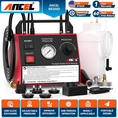 #ad ANCEL BR2000 Vacuum Pump Pressure Oil Change Machine Car Brake Fluid Bleeder $299.99