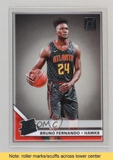 2019-20 Panini Clearly Donruss Rated Rookie Bruno Fernando #82 READ 0b3