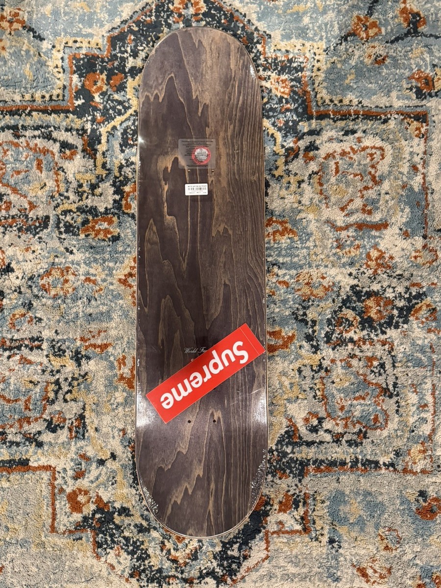 Supreme x Mister Cartoon Skateboard Deck,Black & White Color,New