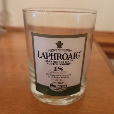 Laphroaig Islay Single Malt Scotch Whiskey Glass