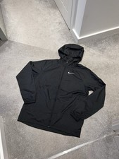 Nike Miler Repel Jacket Windrunner  - Black -Size Medium 