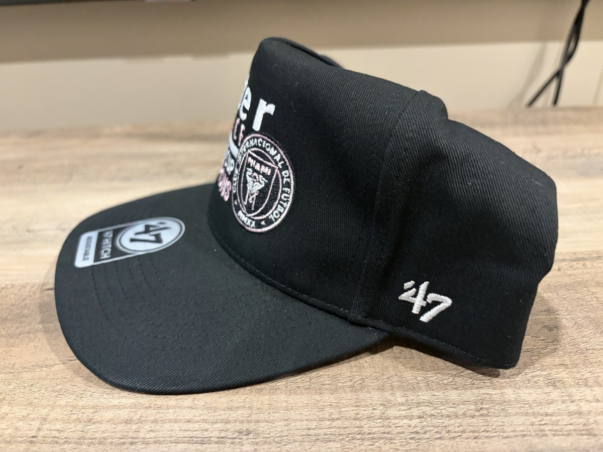 47 Inter Miami CF 2025 MLS Cup Champions Hitch Adj Hat NEW | eBay