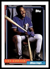 Joe Carter 1992 Topps #790 Toronto Blue Jays MLB READ FREE SHIPPING AutographDen