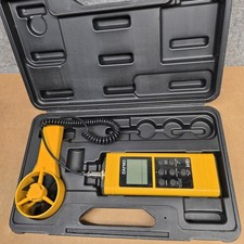 UEi DAFM3 Digital Air Flow Meter Anemometer HVAC with Case