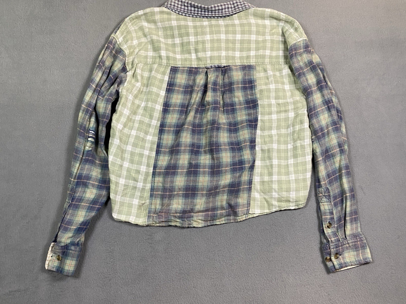 American Eagle Women’s S Patchwork Distressed Cro… - image 7