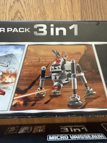 LEGO Star Wars: Microfighter 3 in 1 Super Pack Lot (66533 & 66534) - New Sealed