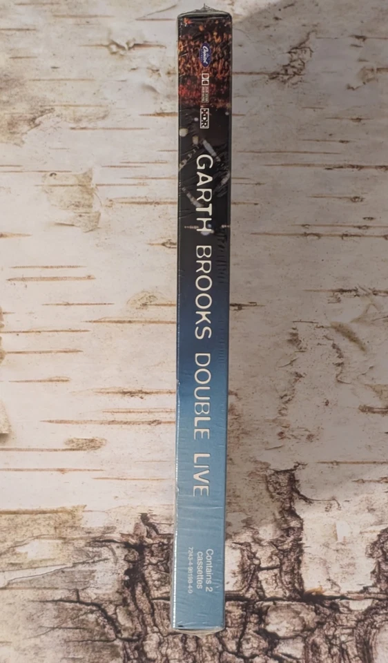 Garth Brooks - Double Live (1998 Two Cassette Tape Set) 90s Country - Sealed - Image 3 of 4