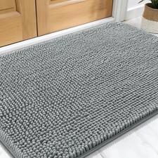 Dog Door Mat for Muddy Paws 30X50 Absorbs Moisture and Dirt Absorbent Non-Slip
