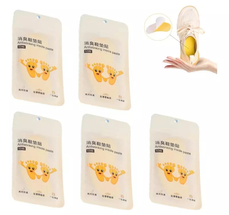 Foot Smell Eliminator for Feet, Deodorizing Insole Stickers, Odor