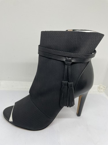 French Connection (Quinby) Women’s Black Leather Ankle Boot Size 6(BX308). - Picture 6 of 11