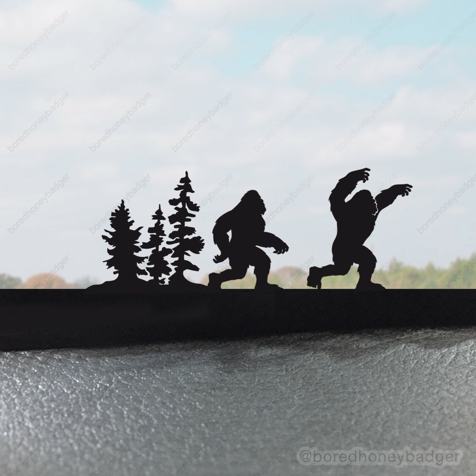 Bigfoot Easter Egg decal Sasquatch decal for jeep easter eggs eBay