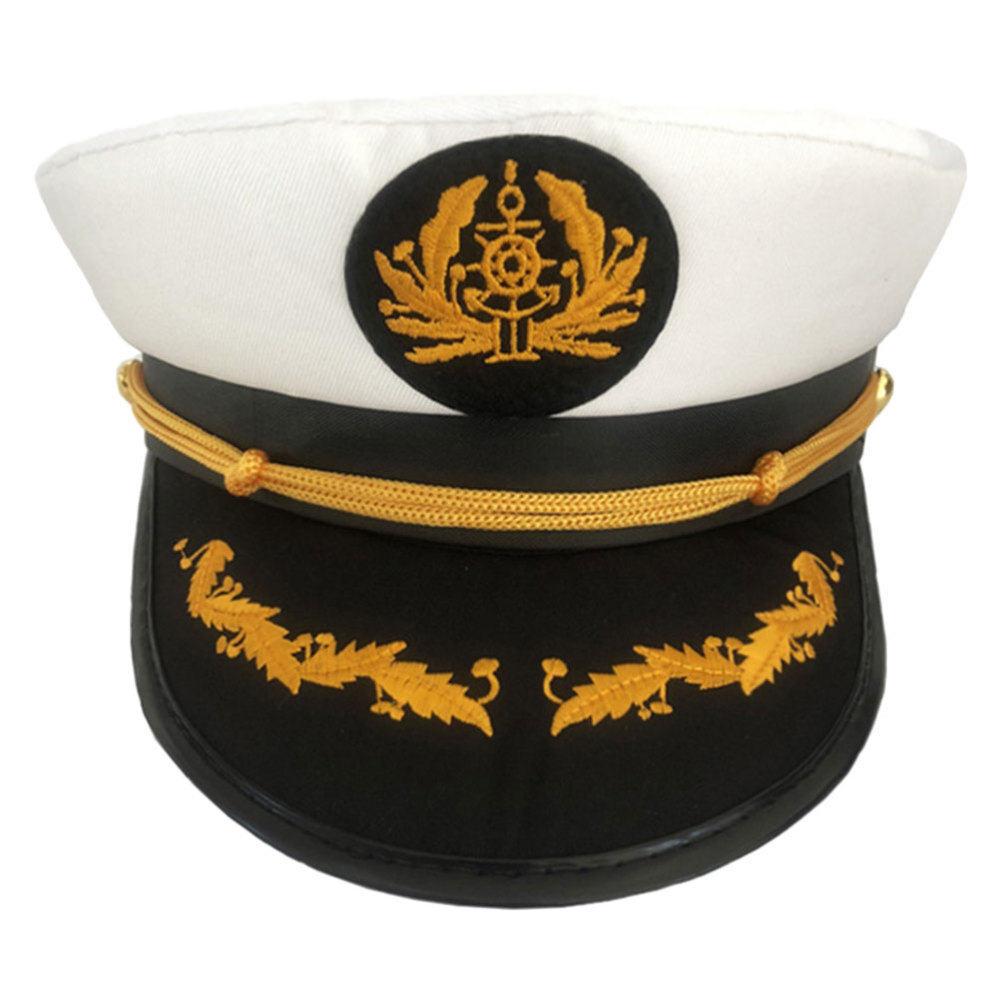 1PC Captain Hat Boat Captain Hat Sailor Hat for Party Performance