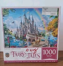 New Sealed Classic Fairy Tales Fairyland Castle 72103 1000 Pc Puzzle Princesses