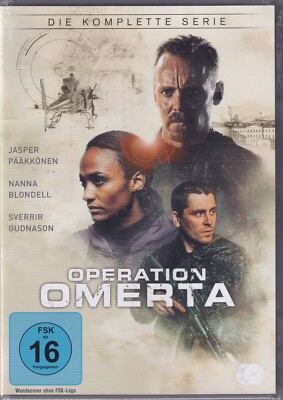 Action Thriller Operation Omerta Komplette Serie auf 2 DVD Terror Finnland T1139
