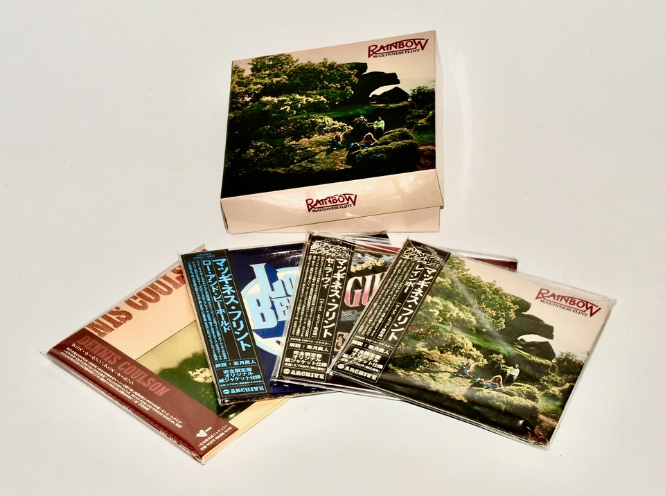 McGUINNESS FLINT - Rainbow, Mini LP CD Box, 4 Paper sleeves CDs, Japan made ! - Bild 3 von 4