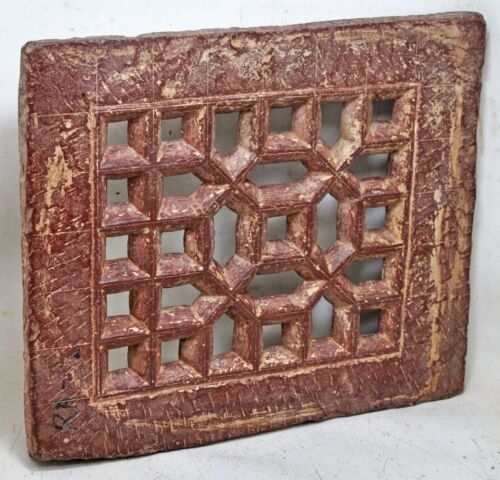 Antique Sand Stone Wall Décor Window Jali Panel Original Old Fine Hand Carved - 第 1/10 張圖片