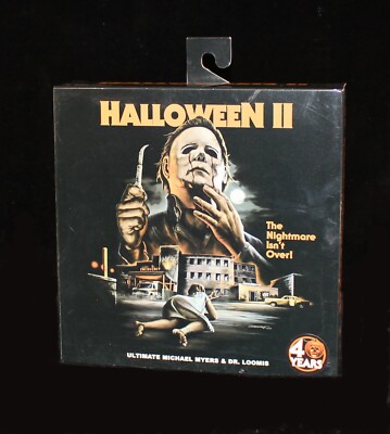 NECA Halloween II (1981) Ultimate Michael Myers und Dr. Loomis 18cm FIGUREN SET