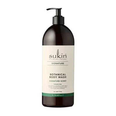 Sukin Botanical Body Wash (Pump) - 1 Litre