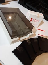 3.5" Floppy Disk Storage Box With 4 discs