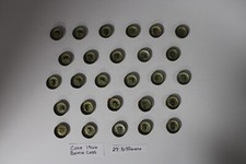 Coke Cola bottle caps 1966 lot of 27 different, Gale Sayers Rookie, Merlin Olsen