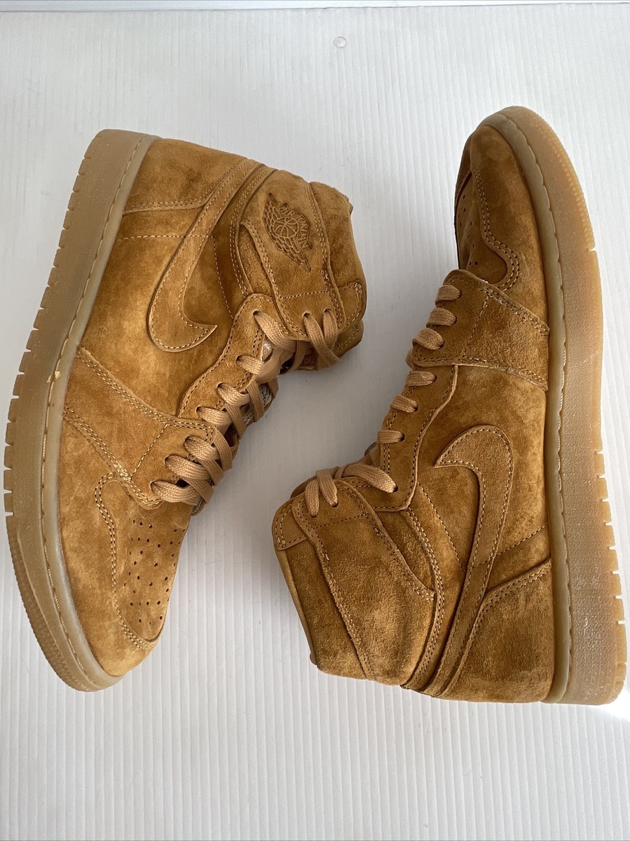新品未使用 NIKE AIR JORDAN 1 WHEAT AIR JORDAN 1 WHEAT REVIEW - YouTube