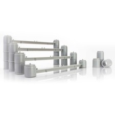 AFX 70618 4 Lane Bridge Support 4 Pieces HO Slot Car