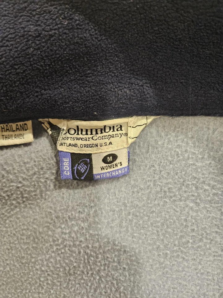 Chaqueta Columbia Core Interchange para mujer - amarilla/negra - M Foto 2 de 4