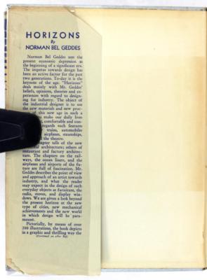 First Edition 1932 Horizons Norman Bel Geddes Art Deco Design