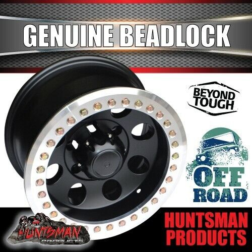 Huntsman Products 15X8 6/139.7 PCD -30 Offset Alloy Genuine Beadlock Rim - Picture 5 of 5