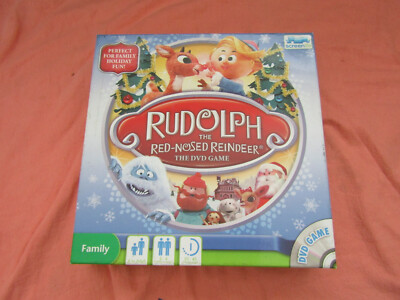 2010 SCREENLIFE RUDOLPH DAS RENTIER MIT DER ROTEN NASE DVD BRETTSPIEL UNGESPIELT 100 % KOMP