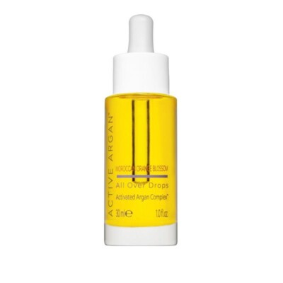 Active Argan Moroccan Orange Blossom All Over Drops. 1 Oz. - New & Sealed -