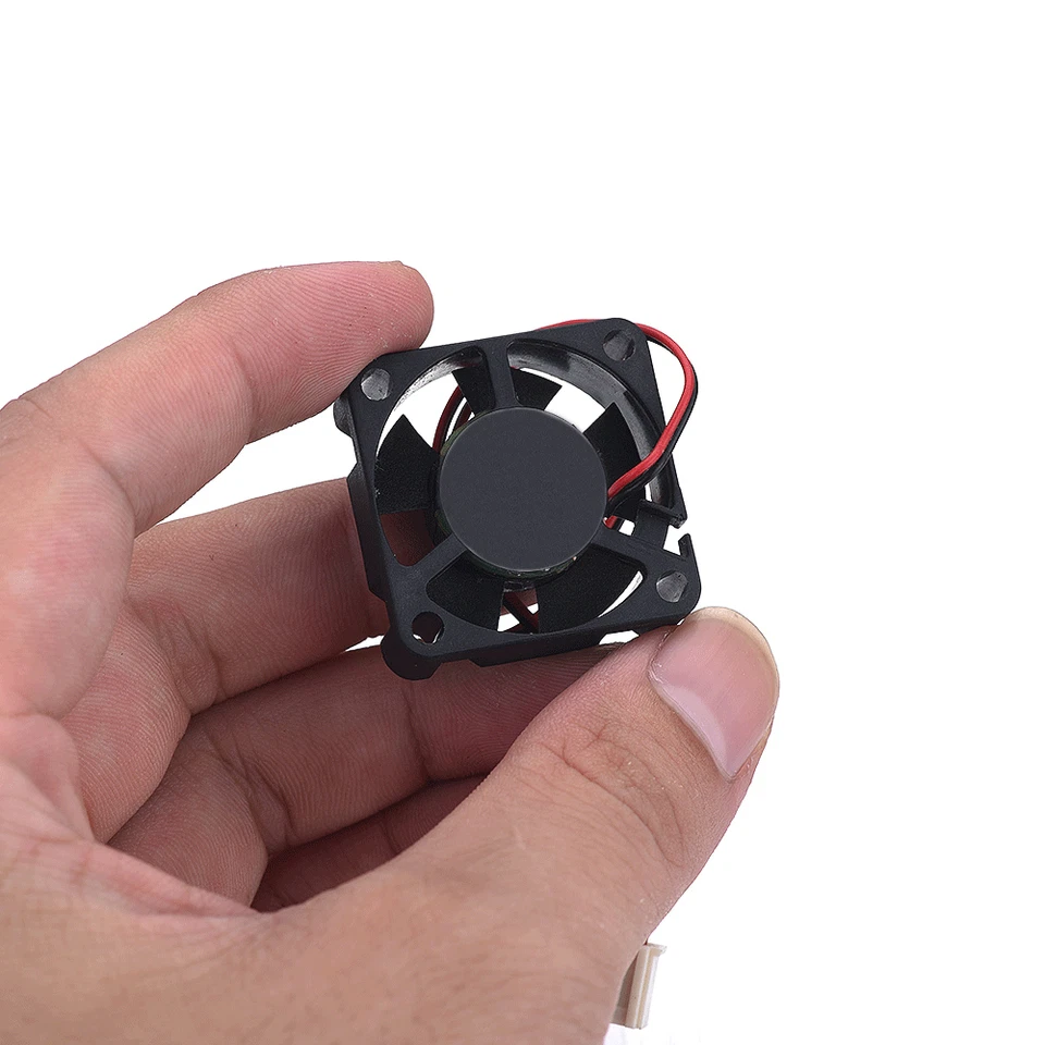 4pcs DC 12V 2 Wire PC Computer CPU Case Brushless Cooling Fan Low noise Black - Image 2 of 4