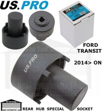 US PRO Ford Transit Rear Hub Nut 4 Point Special Impact Socket 1/2" dr NEW 3417