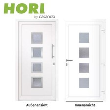 Haustür Kunststoff anthrazit weiß Außentür Eingangstür Nebeneingangstür