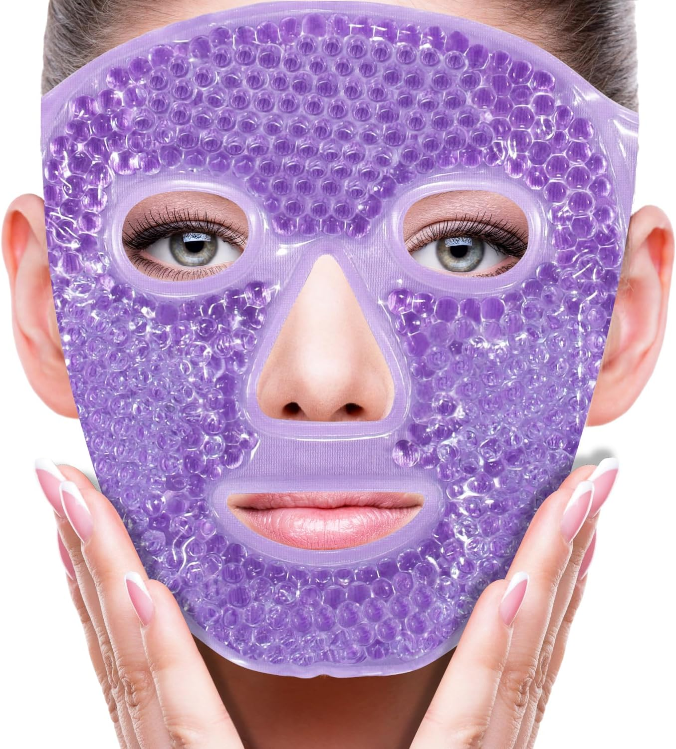 Face Eye Mask Ice Pack for Reducing Puffiness,Bags under Eyes,Puffy Dark Circles-image
