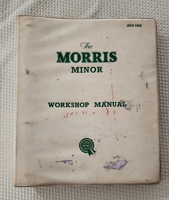 Morris Minor MM,1000, OEM Tune-up Shop Service Repair Manual Book Workshop 1955