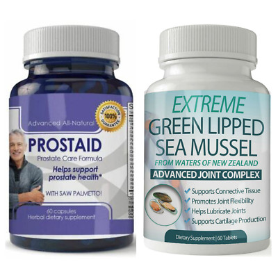 Prostate Bladder Care Green Lipped Sea Mussel Joint Health Dietary Supplement