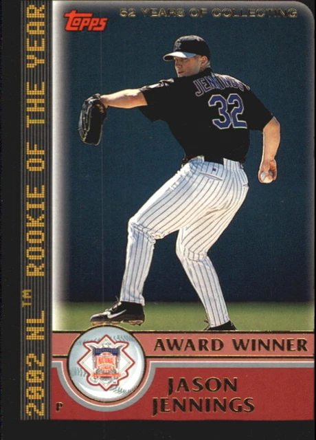 2003 Topps Black #708 Jason Jennings #13/52 Colorado Rockies - NM-MT