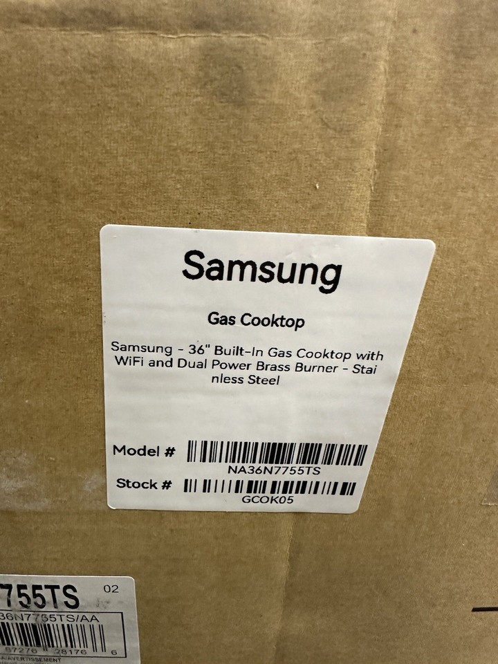 GE Profile PGP9036SLSS 36" Stainless 5 Burner Natural Gas Cooktop NIB 141790 eBay