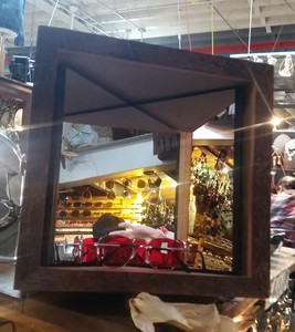 True Mirror From Reclaimed Barn Wood Ebay
